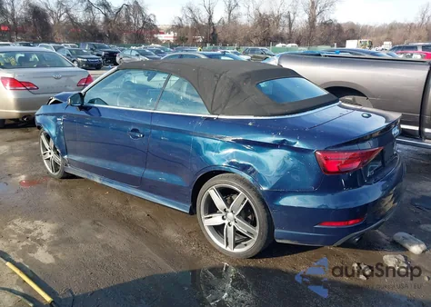 2017 Audi A3 2.0T Premium z USA, uszkodzony, nr VIN WAUY8LFF0H1030742